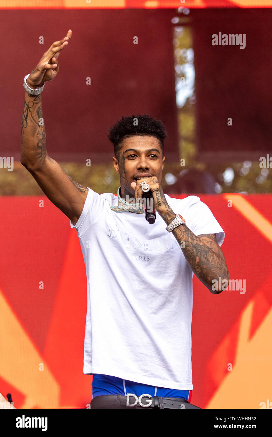 September 1, 2019, Philadelphia, Pennsylvania, U.S: Rapper BLUEFACE ...