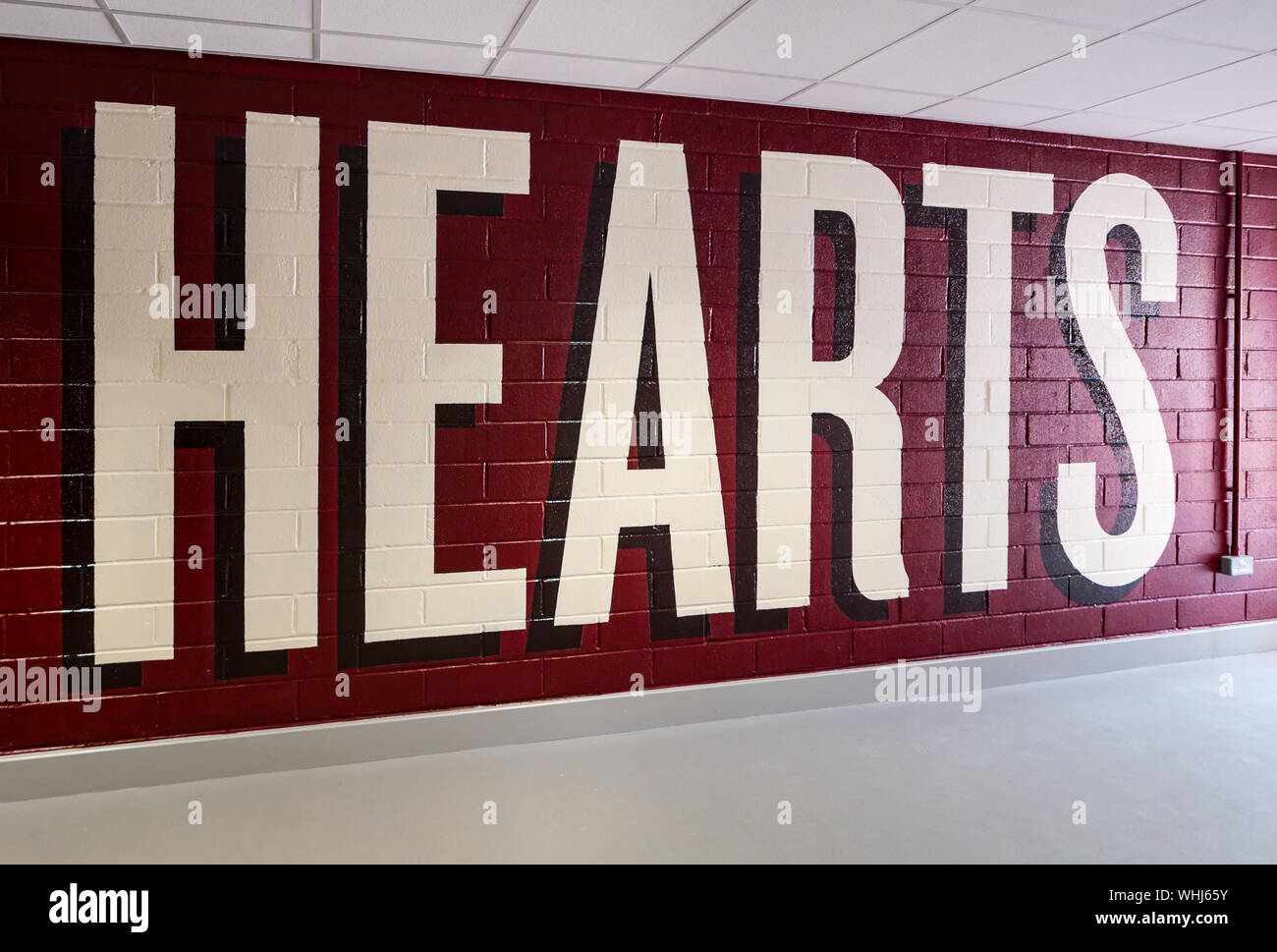 Tynecastle Stadium High Resolution Stock Photography And Images Alamy