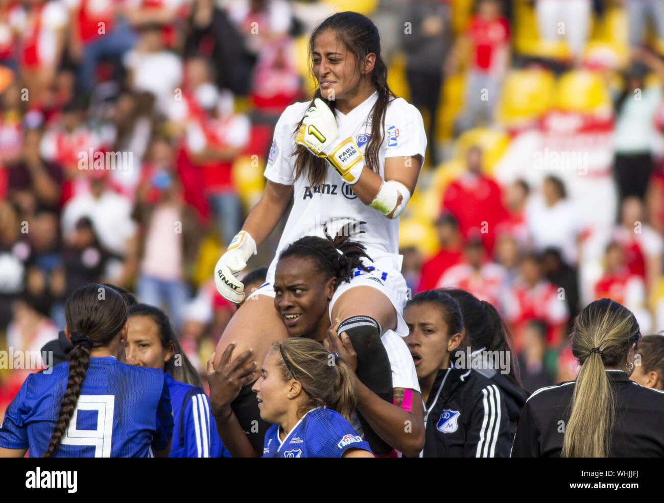 June 4, 2019: The Colombian National Team received the National Pavilion from the hands of President IvÃ¡n Duque. Credit: Daniel Garzon Herazo/ZUMA Wire/Alamy Live News Stock Photo