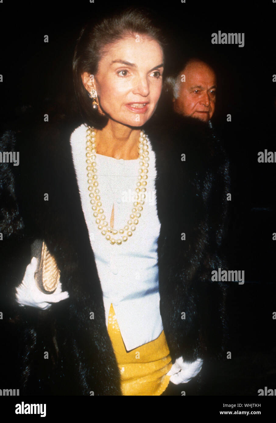 Jacqueline Kennedy Maurice Tempelsman, 1989, Photo By Michael Ferguson ...