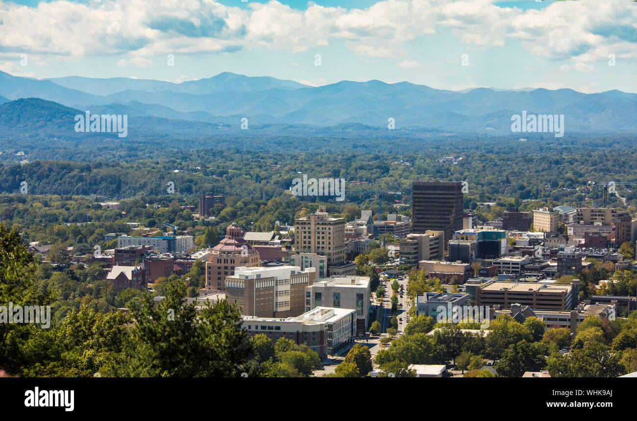 Asheville aerial hires stock photography and images Alamy