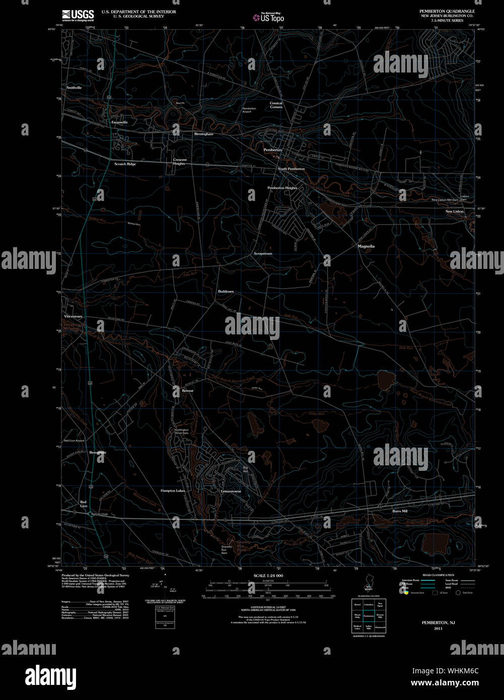 Pemberton map hires stock photography and images Alamy