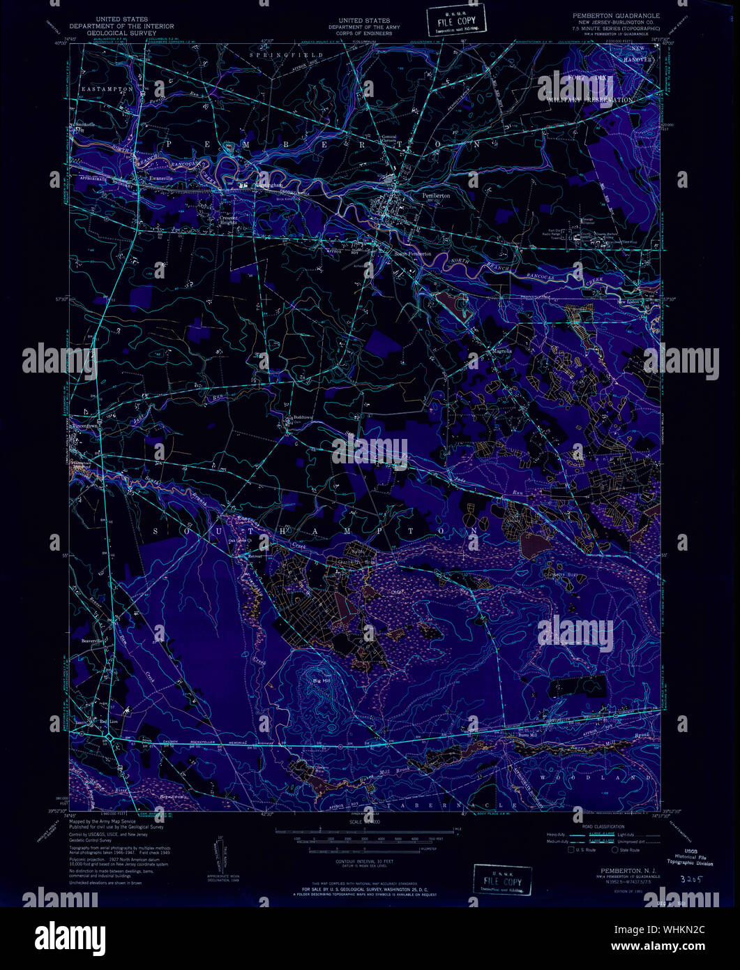 Map of pemberton hires stock photography and images Alamy