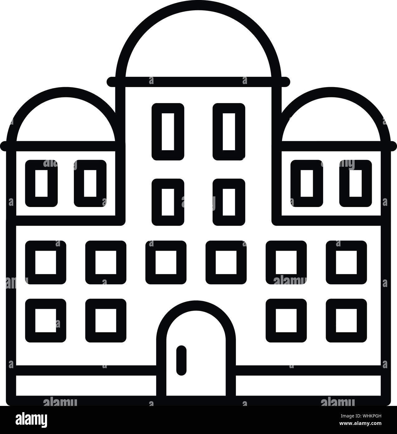 Muslim monastery Stock Vector Images - Alamy