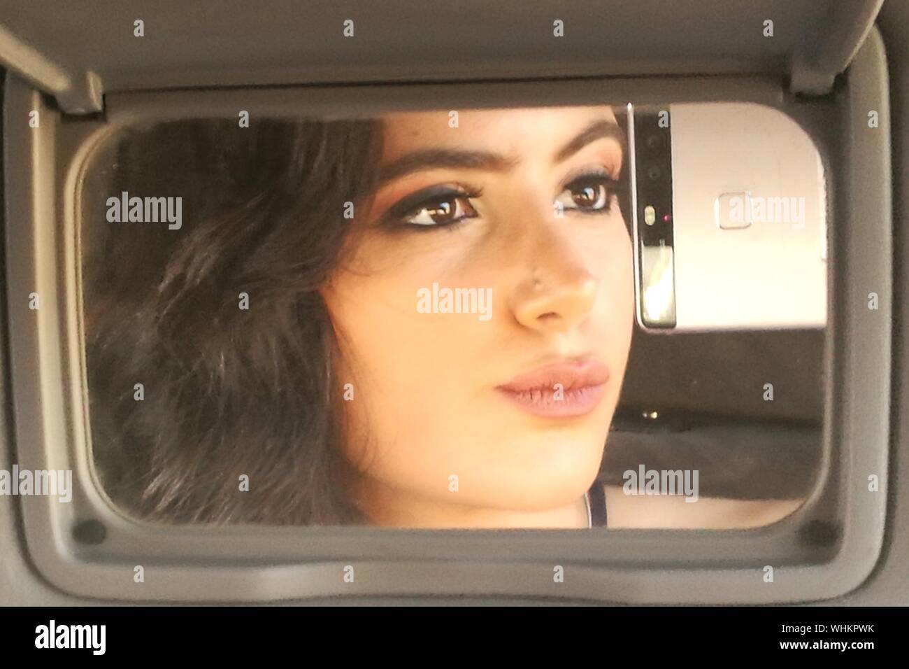 Taking selfie in mirror hi-res stock photography and images - Alamy