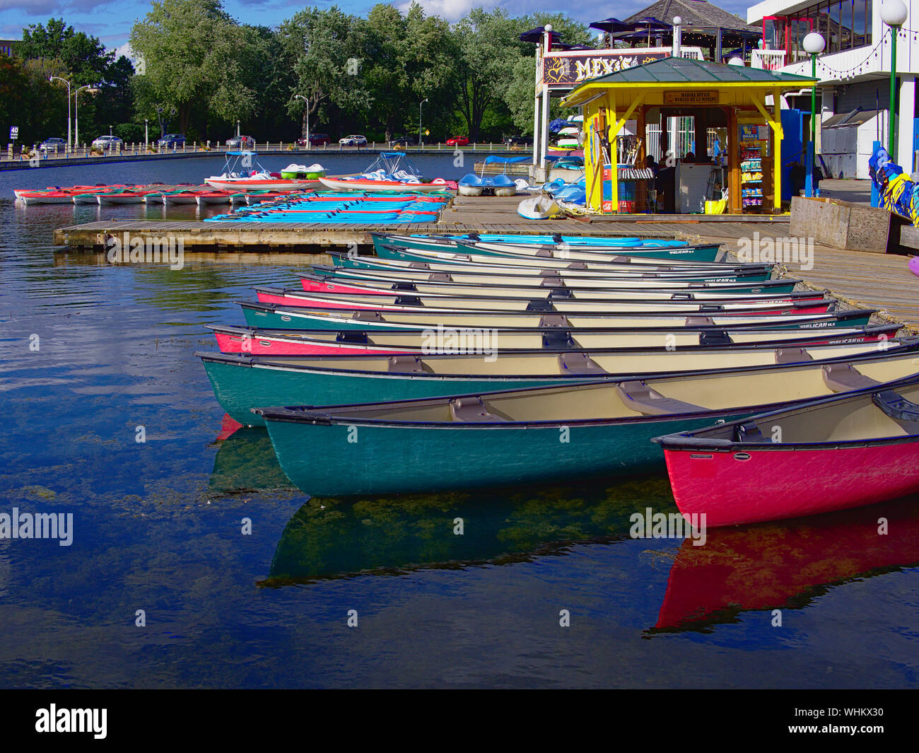 Boating rental kiosk hires stock photography and images Alamy