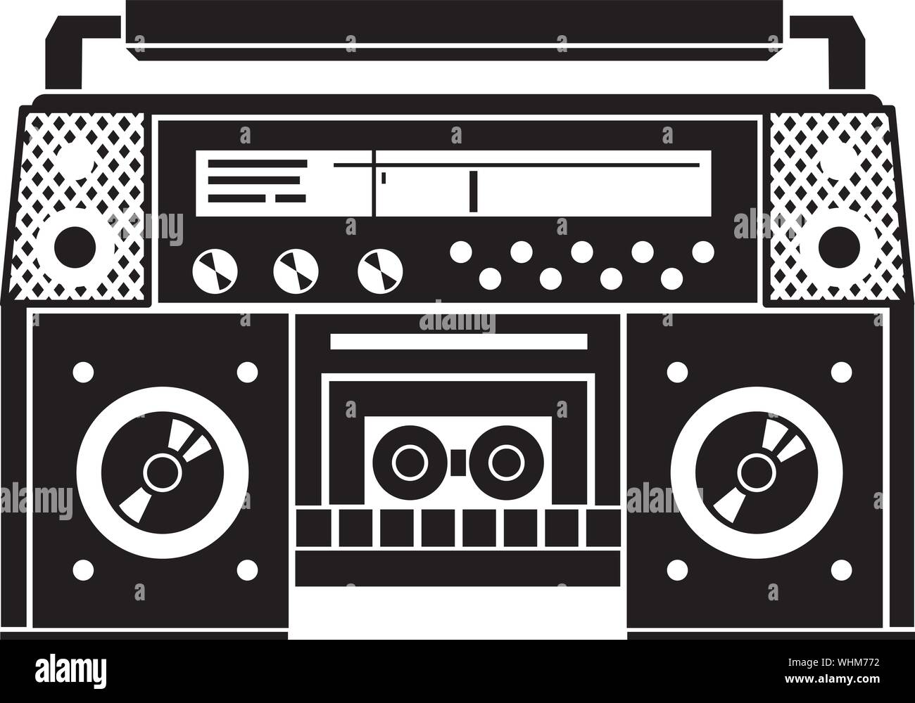 Boombox icon, simple style Stock Vector Image &amp; Art - Alamy