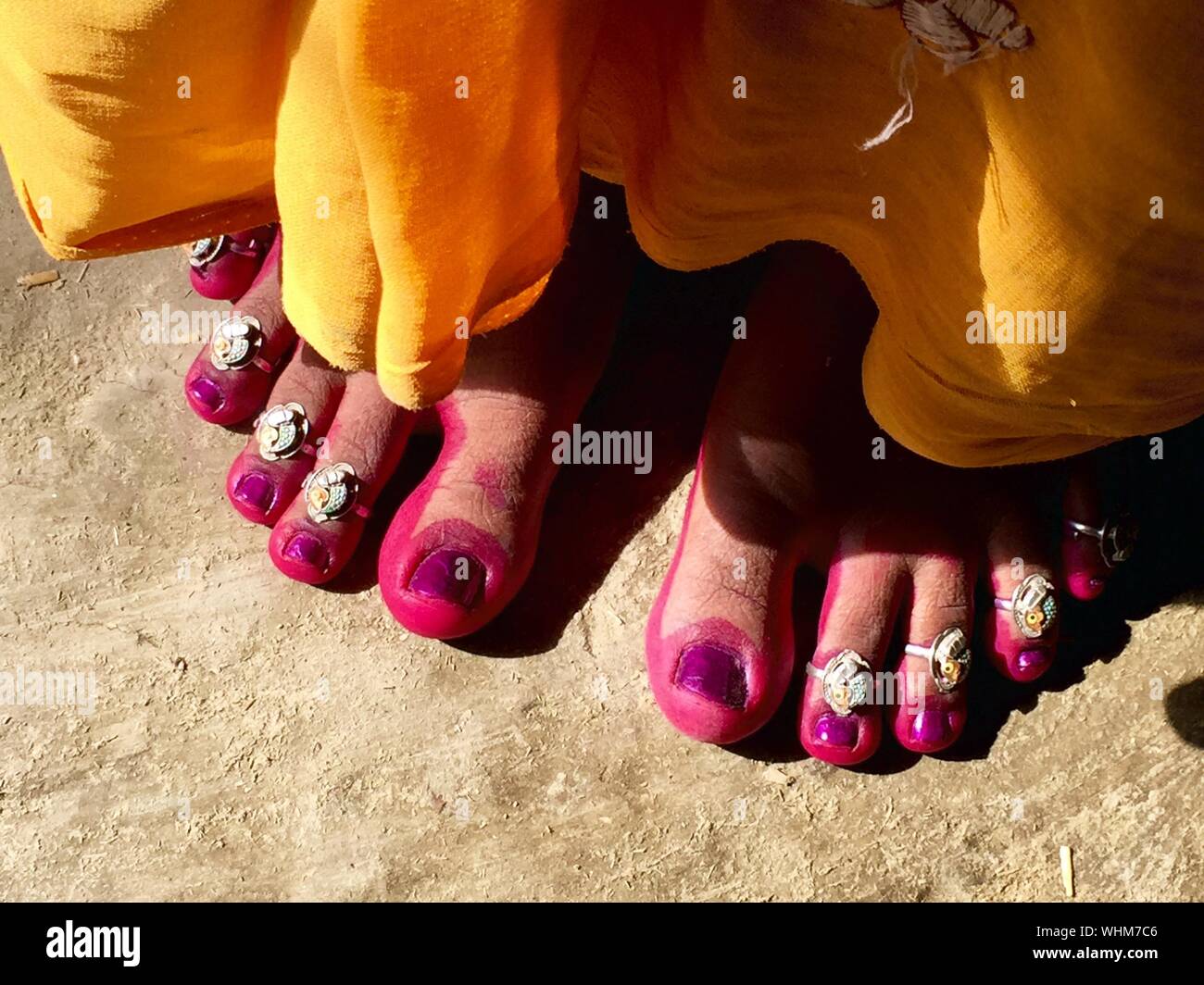 Toe rings hi-res stock photography and images - Alamy