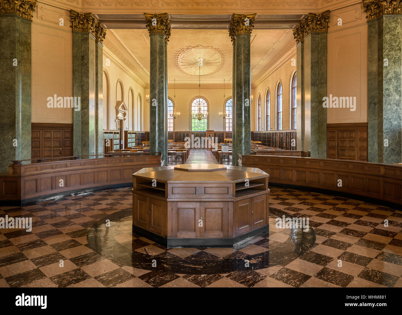 The Fearrington Reading Room in the Louis Round Wilson Library on the
