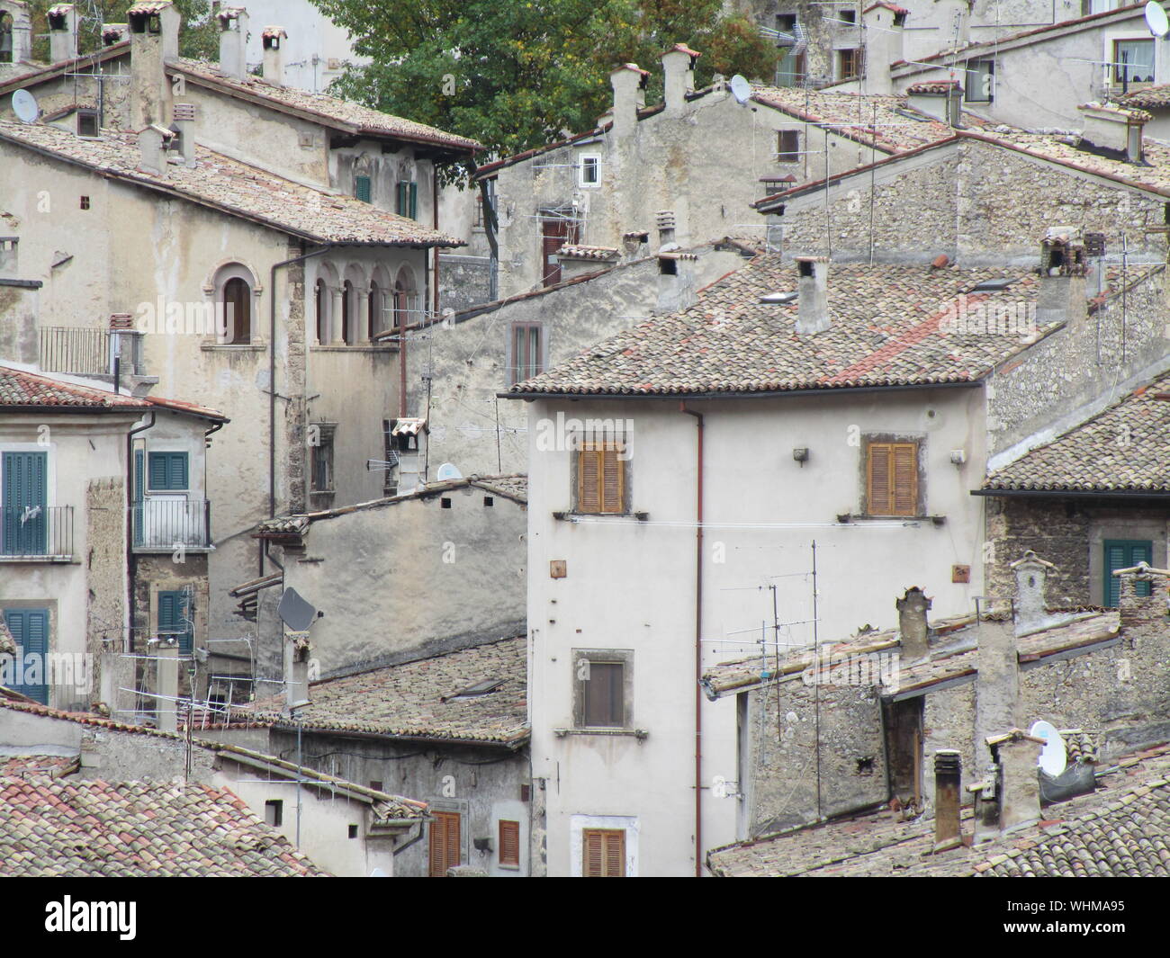 Old buildings in town hi-res stock photography and images - Alamy