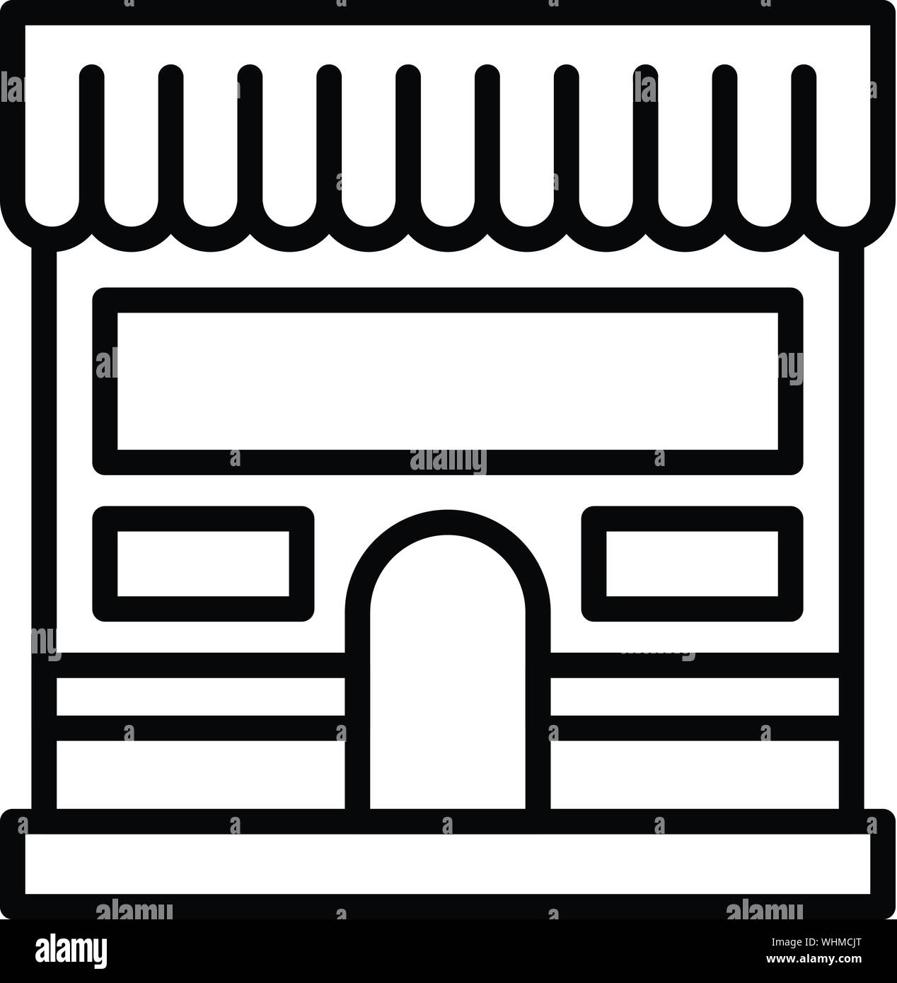 City shop icon, outline style Stock Vector Image & Art - Alamy