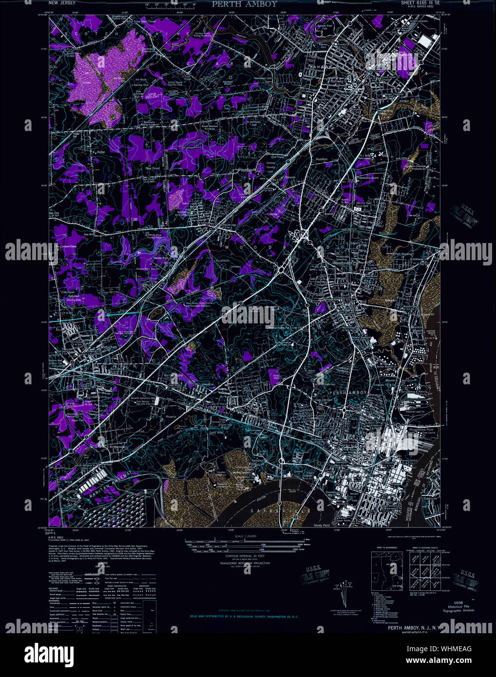 Map Of Perth Amboy Hi-res Stock Photography And Images - Alamy