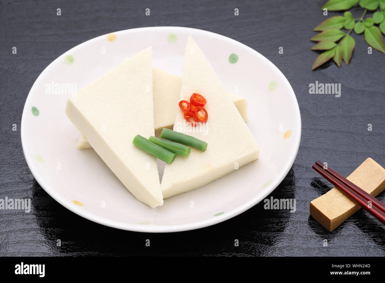 Japanese food, Kouya tofu cuisine Stock Photo Alamy
