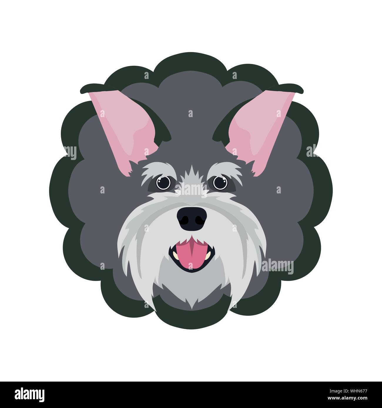 card cute and lovely of dog Stock Vector Image & Art - Alamy