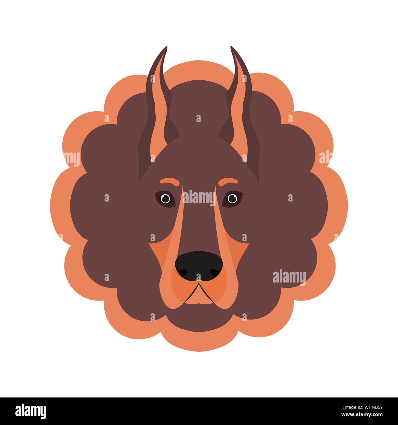 card cute and lovely of dog Stock Vector Image & Art - Alamy