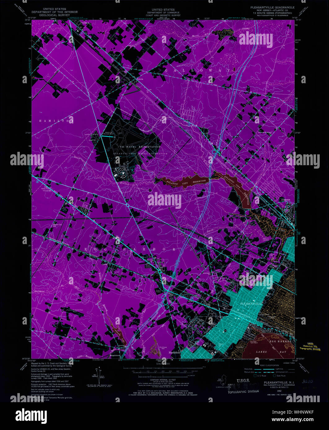 Pleasantville map hires stock photography and images Alamy