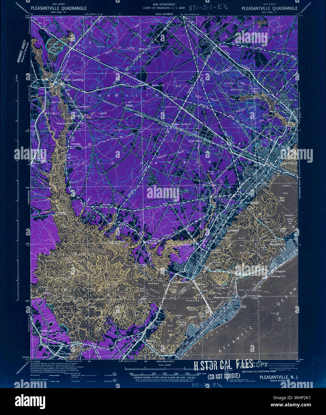 Map of pleasantville hires stock photography and images Alamy