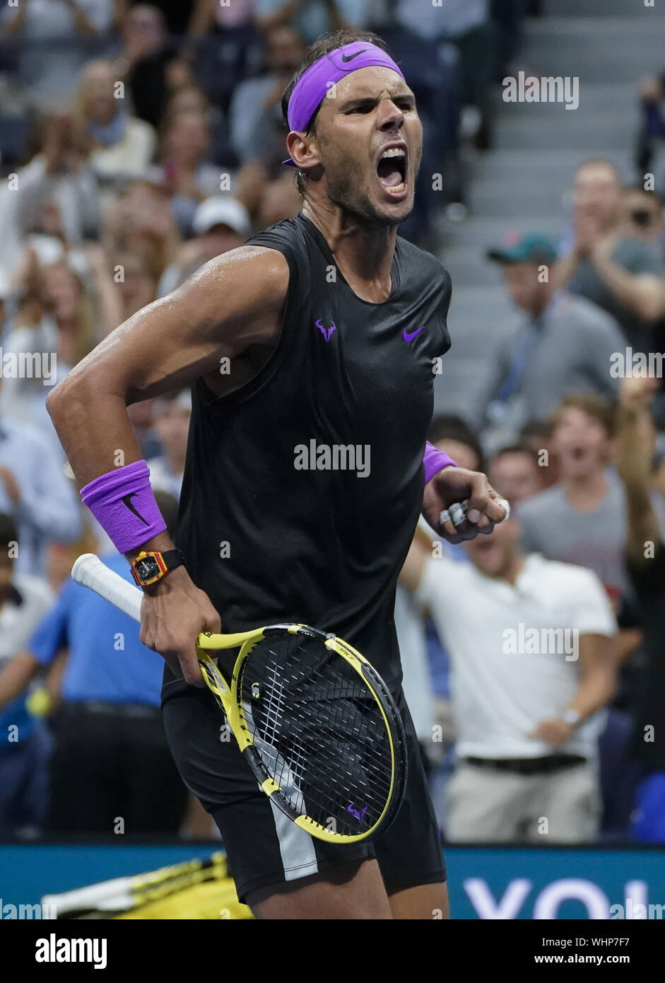 Rafael nadal us open 2019 hi-res stock photography and images - Alamy