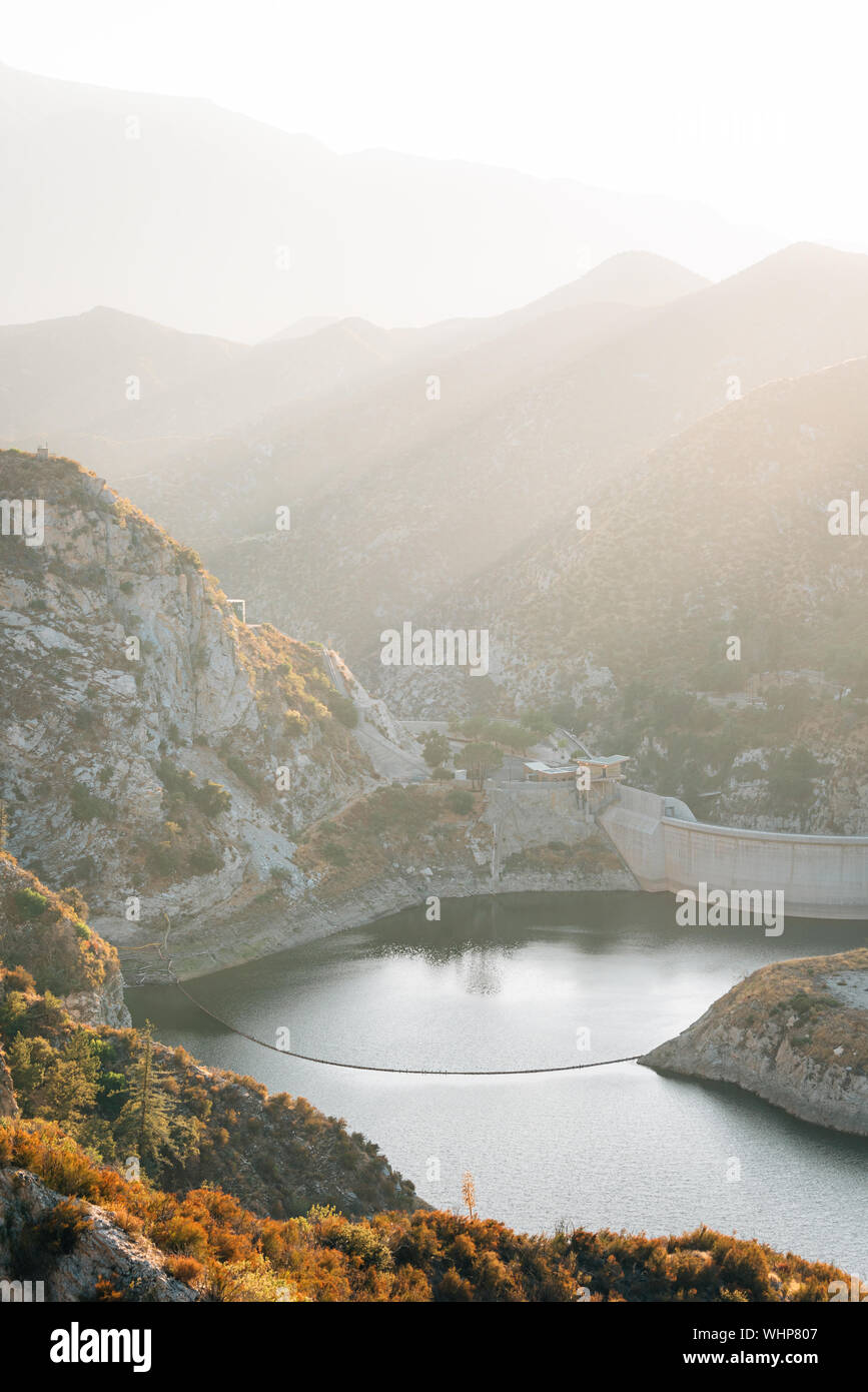 View from Big Tujunga Dam Overlook, in Angeles National Forest
