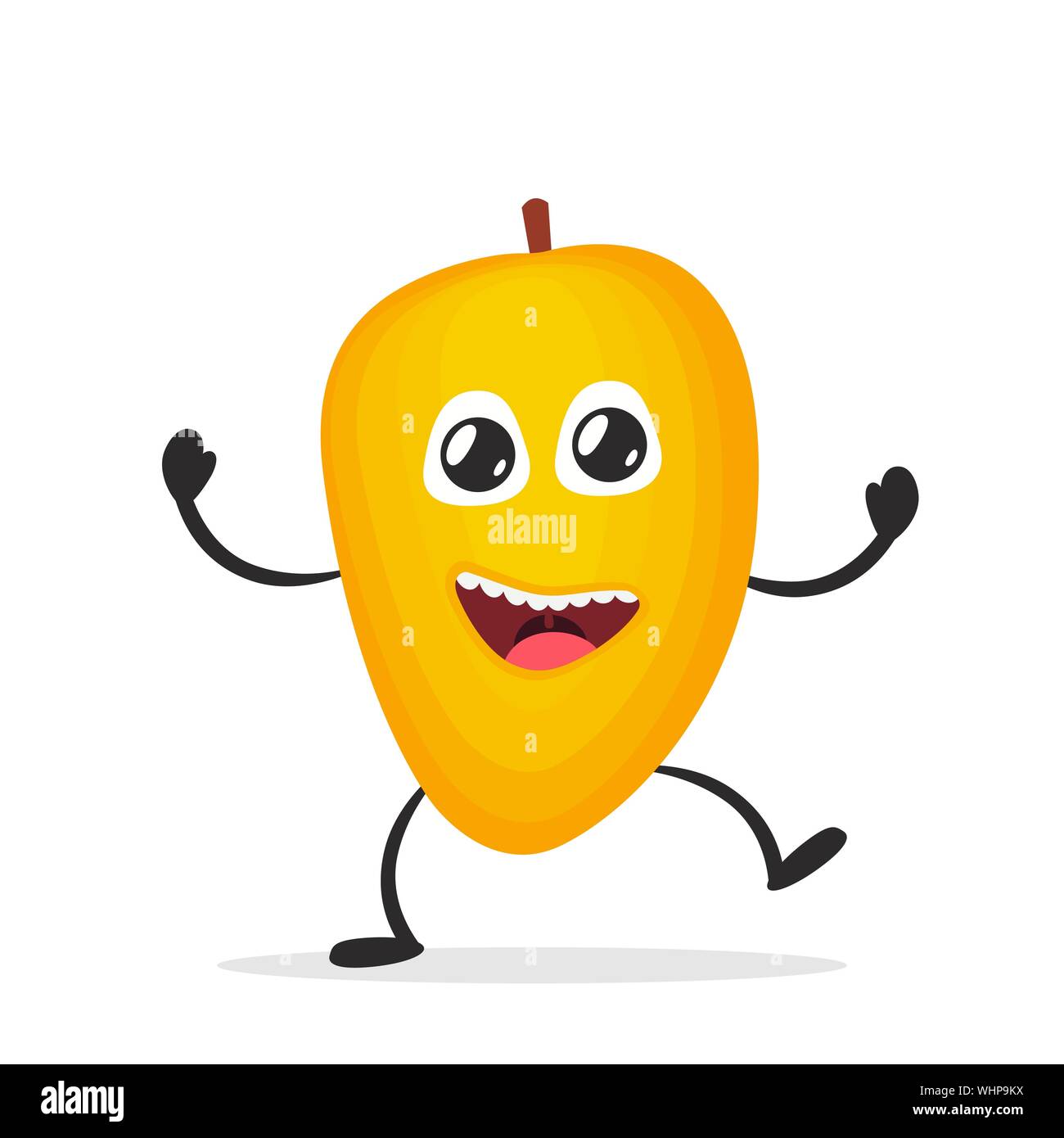 Happy smiling mango. Funny fruit concept. Flat cartoon character icon. Vector illustration Stock Vector Image & Art - Alamy Happy smiling mango. Funny fruit concept. Flat cartoon character icon. Vector illustration Stock Vector Image & Art - Alamy