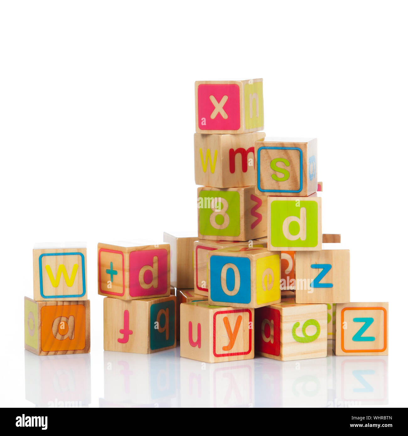 toy blocks with letters