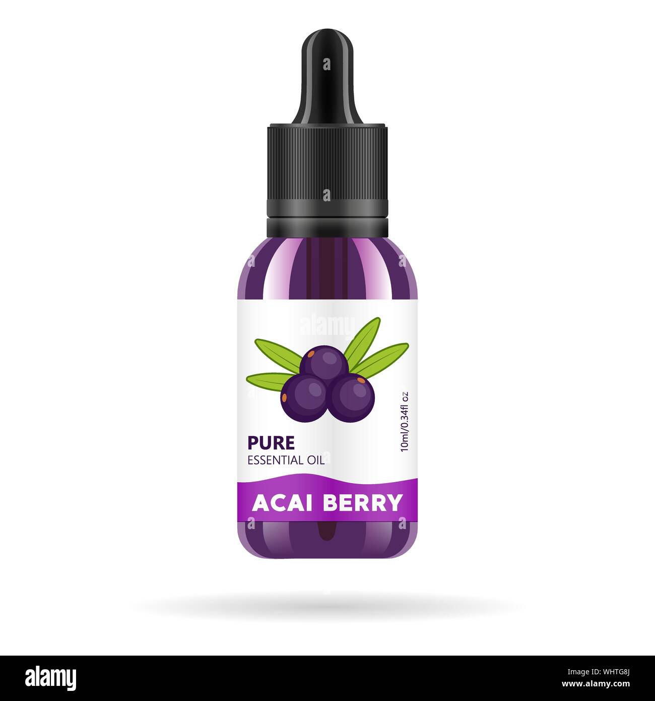 Download Acai Berries Oil In Glass Jar Vector Packaging Design Template And Emblem Beauty And Cosmetic Oil Acai Berry Mock Up Vial Of Acai Oil Essence Stock Vector Image Art Alamy