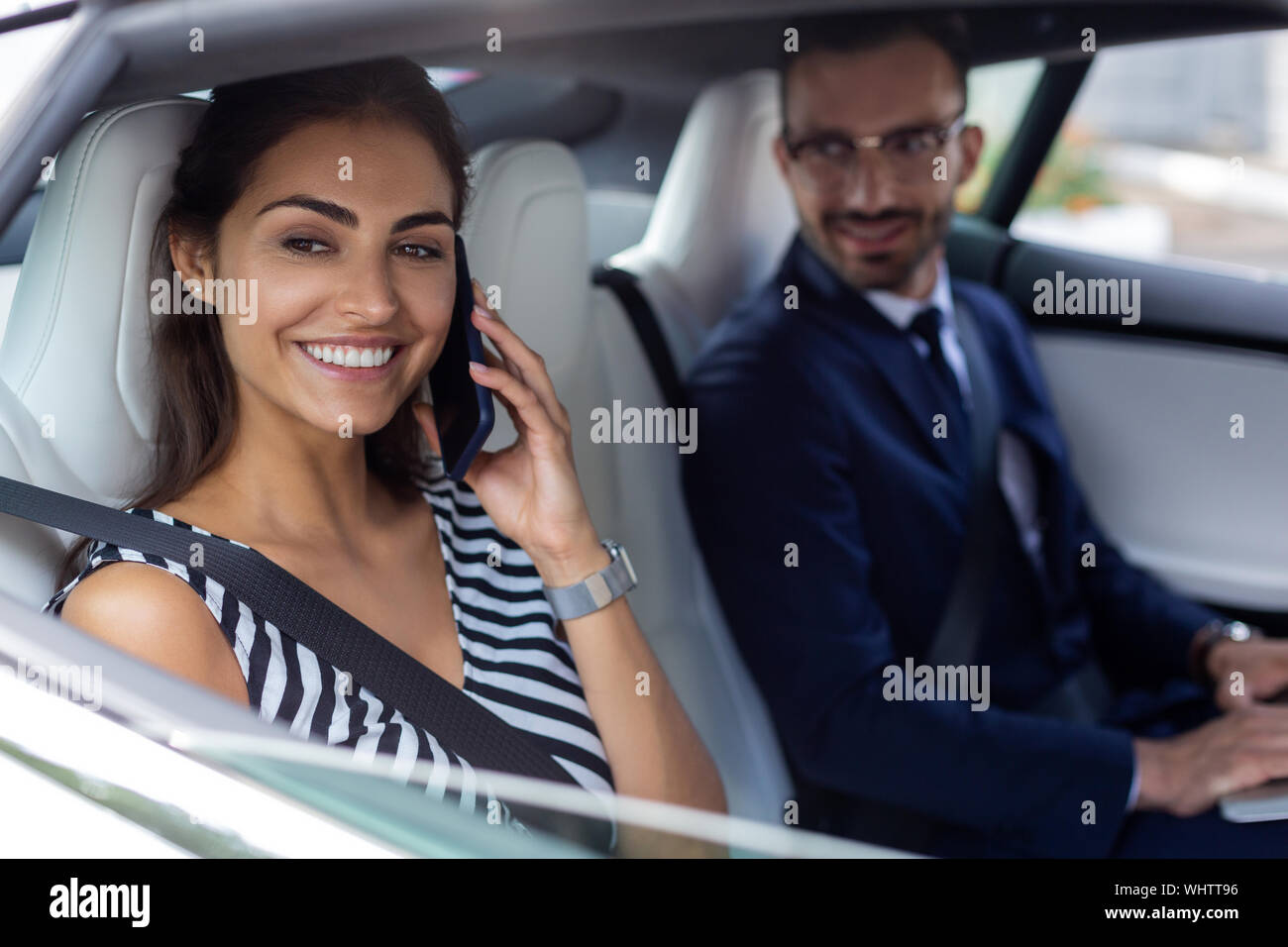 Wife in car hires stock photography and images Alamy