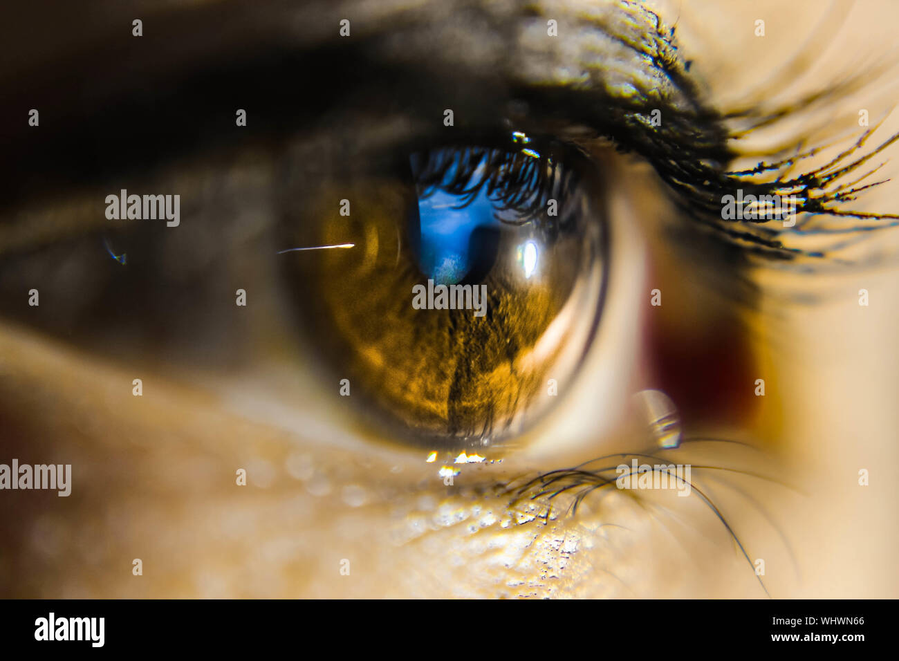 Close-up Eye Of Person Stock Photo - Alamy