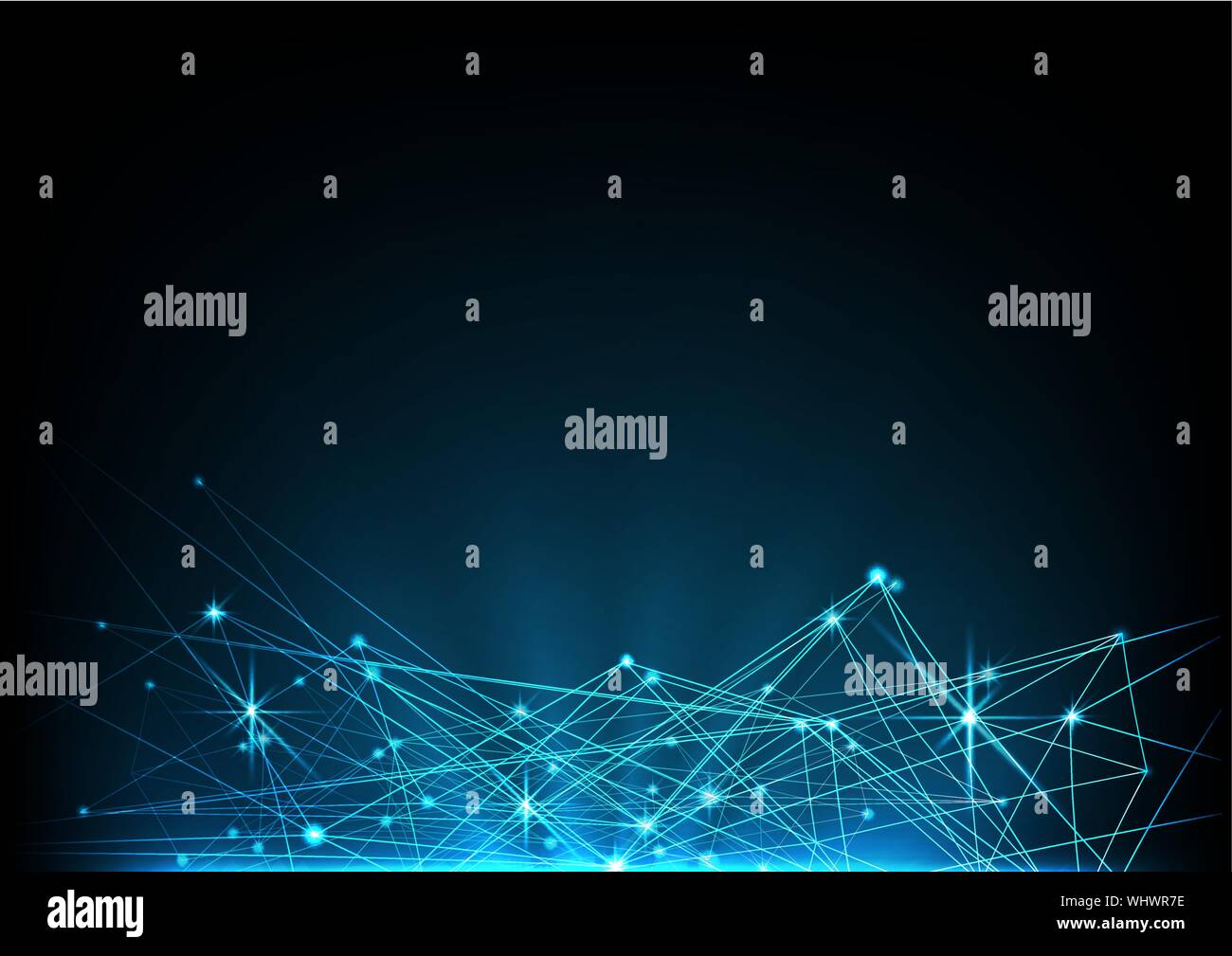 futuristic shape. Computer generated abstract background. Stock Vector