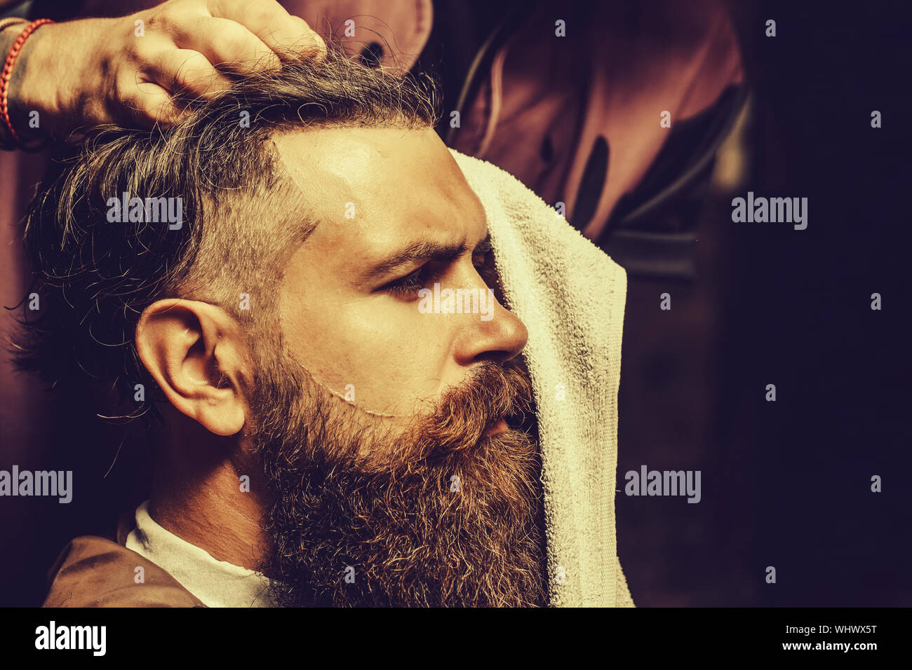 Barbe moustache hi-res stock photography and images - Alamy