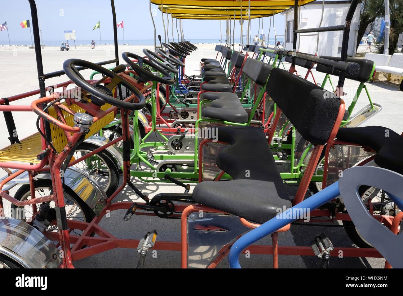 Empty rickshaws hi-res stock photography and images - Alamy