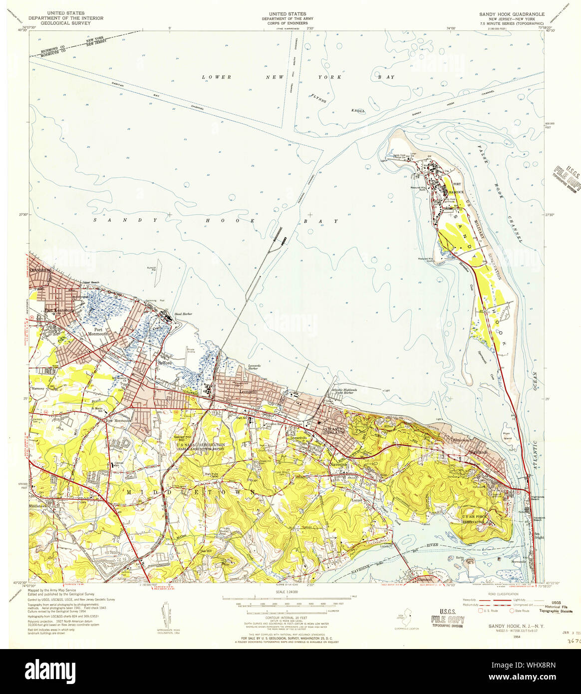 Sandy Hook Dive Sites Chart ~ New Jersey Scuba Diving