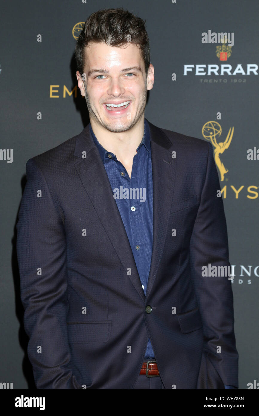 August 28, 2019, North Hollywood, CA, USA: LOS ANGELES - AUG 28:  Michael Mealor at the 2019 Daytime Programming Peer Group Reception at the Saban Media Center on August 28, 2019 in North Hollywood, CA (Credit Image: © Kay Blake/ZUMA Wire) Stock Photo