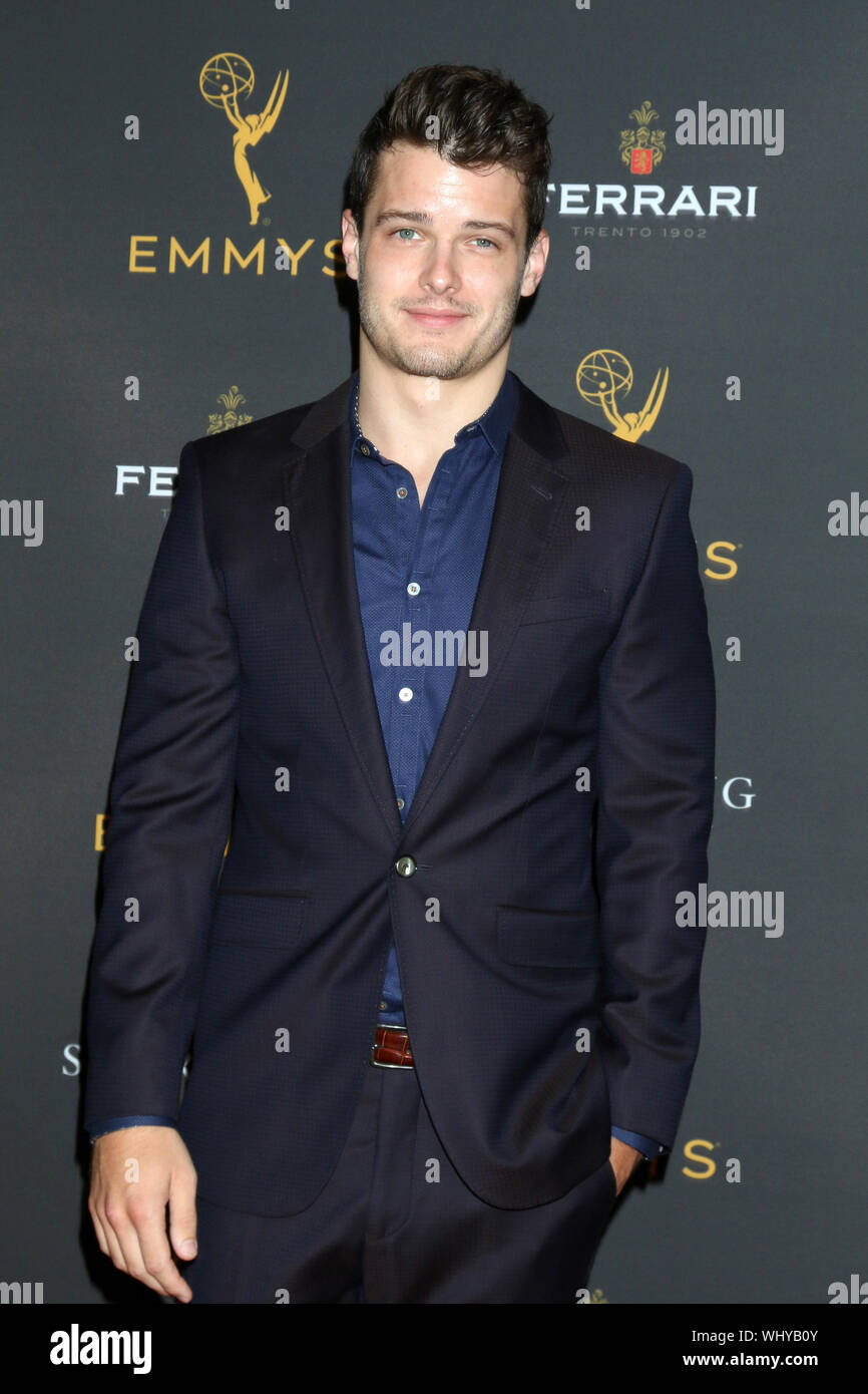 August 28, 2019, North Hollywood, CA, USA: LOS ANGELES - AUG 28:  Michael Mealor at the 2019 Daytime Programming Peer Group Reception at the Saban Media Center on August 28, 2019 in North Hollywood, CA (Credit Image: © Kay Blake/ZUMA Wire) Stock Photo