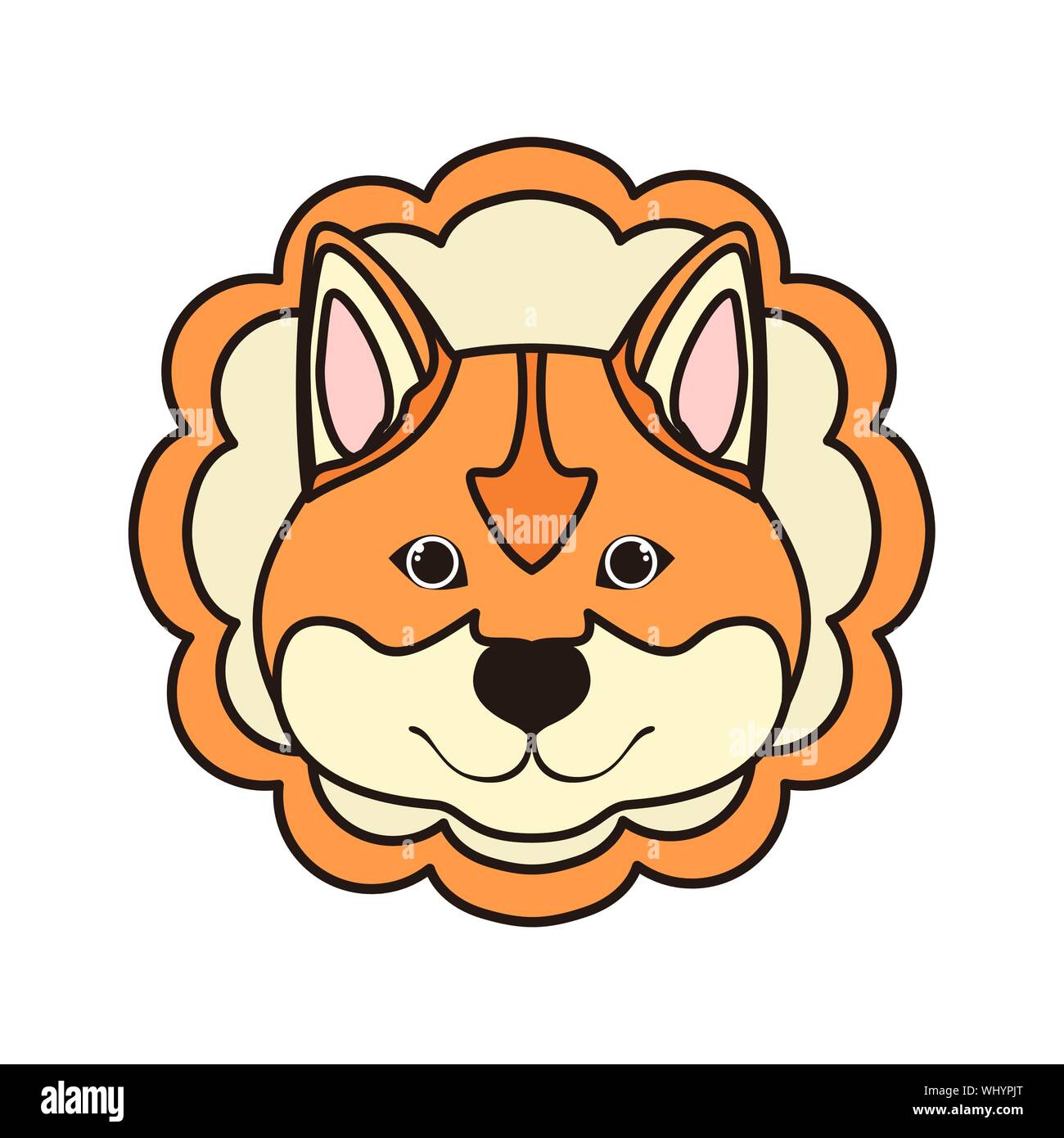 Akita Inu Stock Vector Images - Alamy