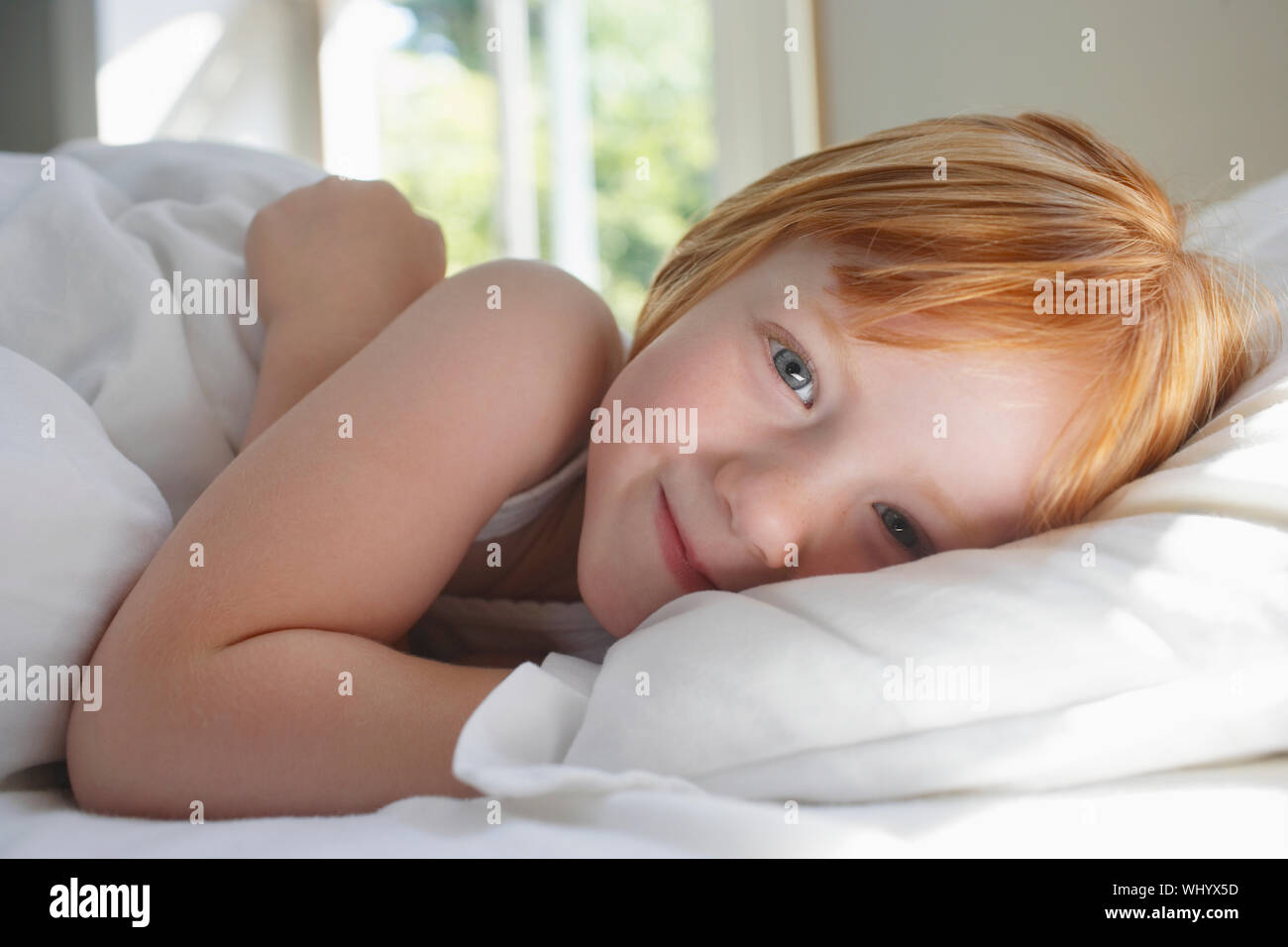 Too Short Bangs Young Girl Stock Photos Too Short Bangs Young