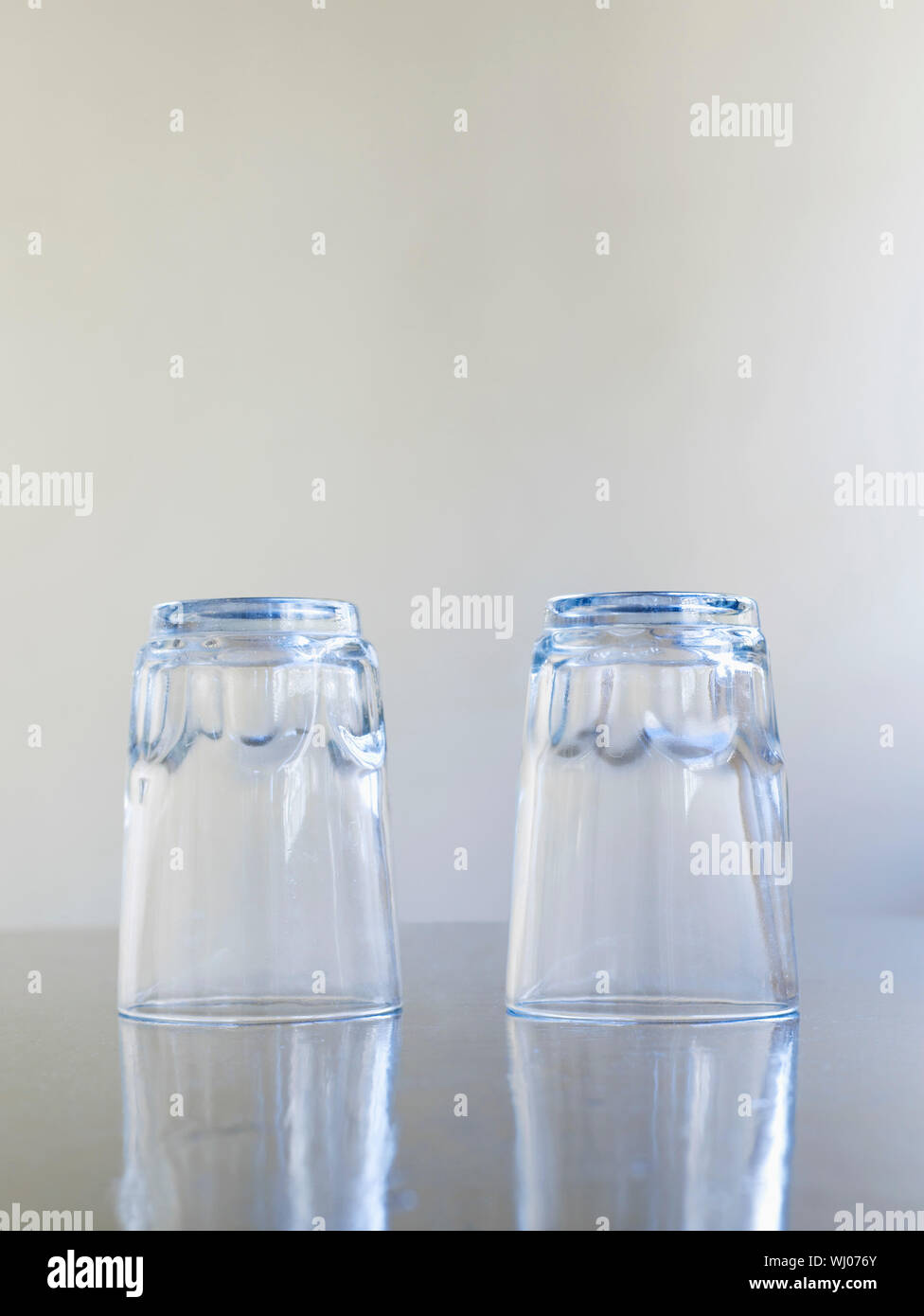 Two Drinking Glasses Stock Photo Alamy