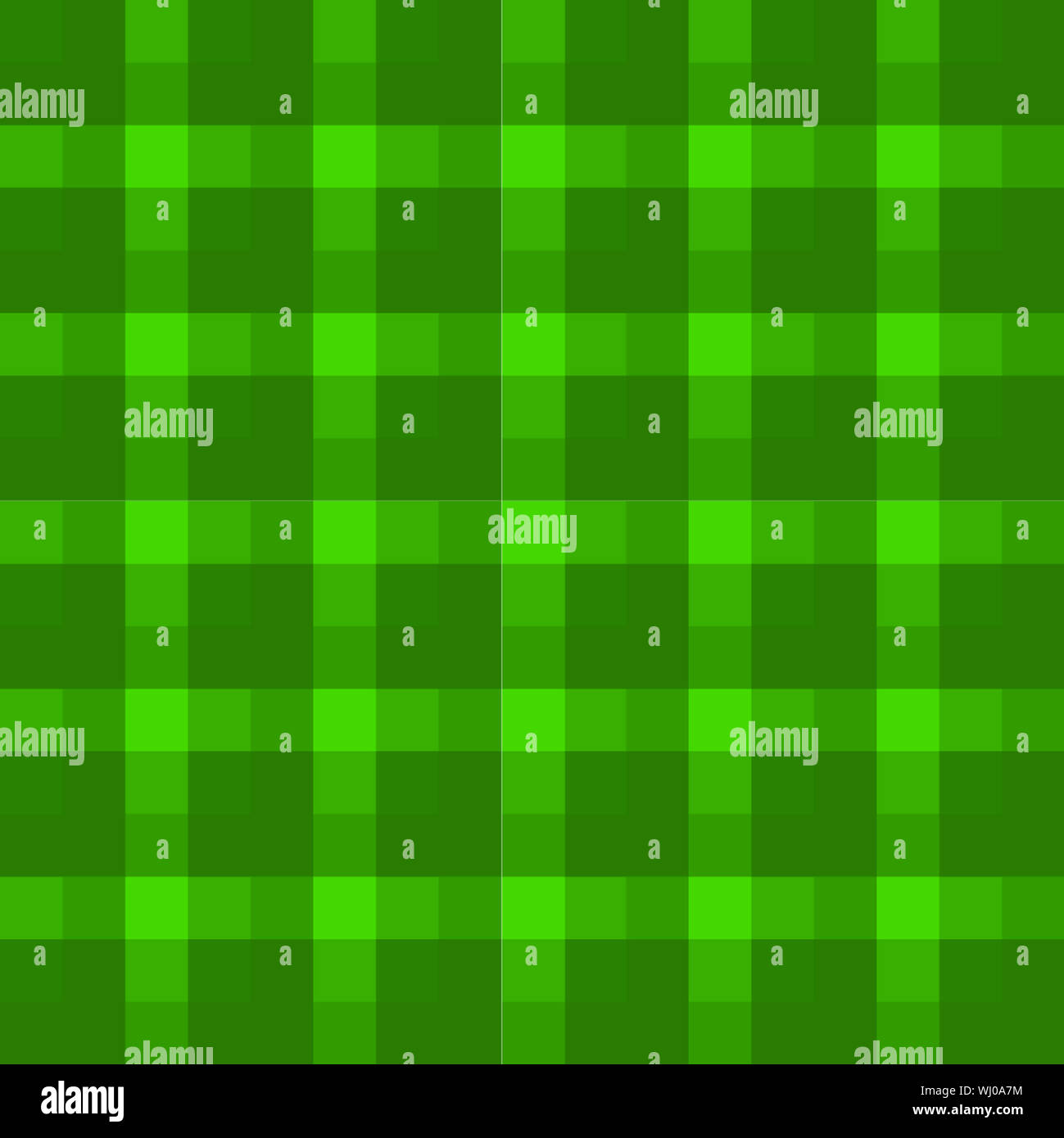 Green mosaic template Stock Photo