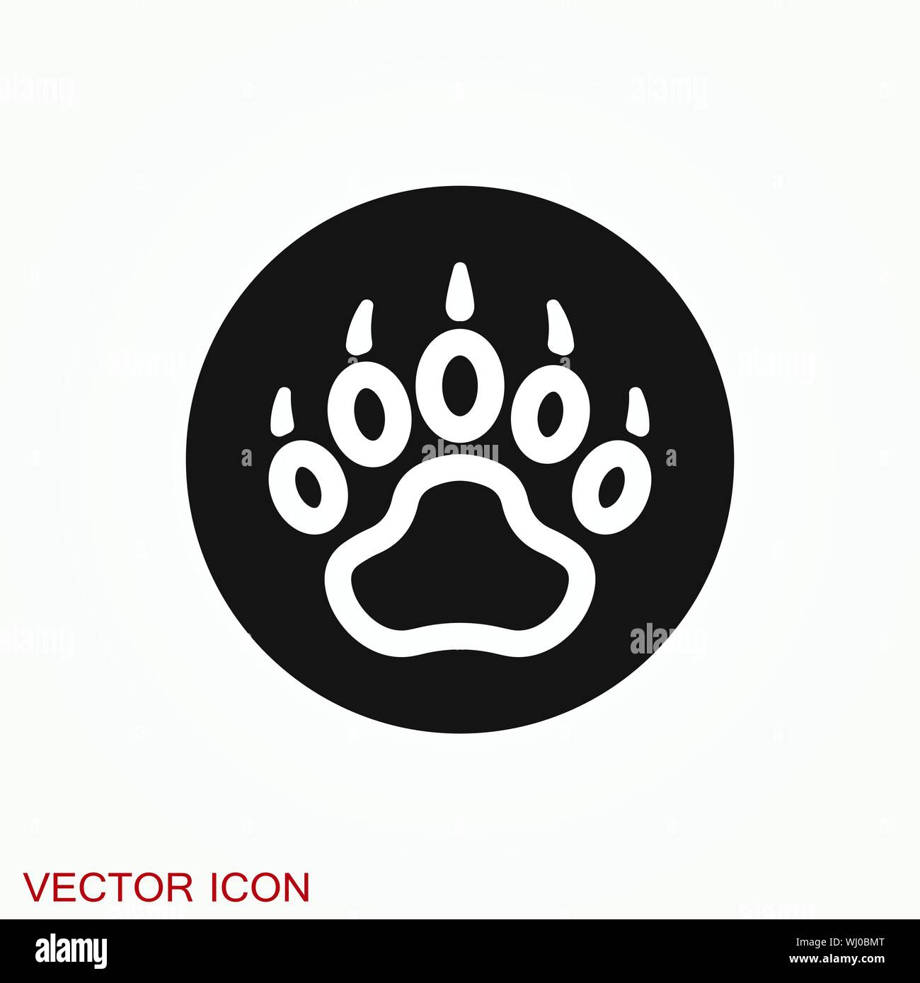 Bear icon. Vector concept illustration for design Stock Vector Image ...