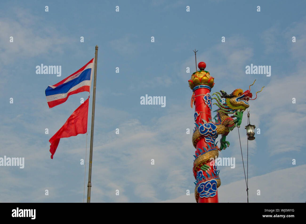 Dragon pole hi-res stock photography and images - Alamy