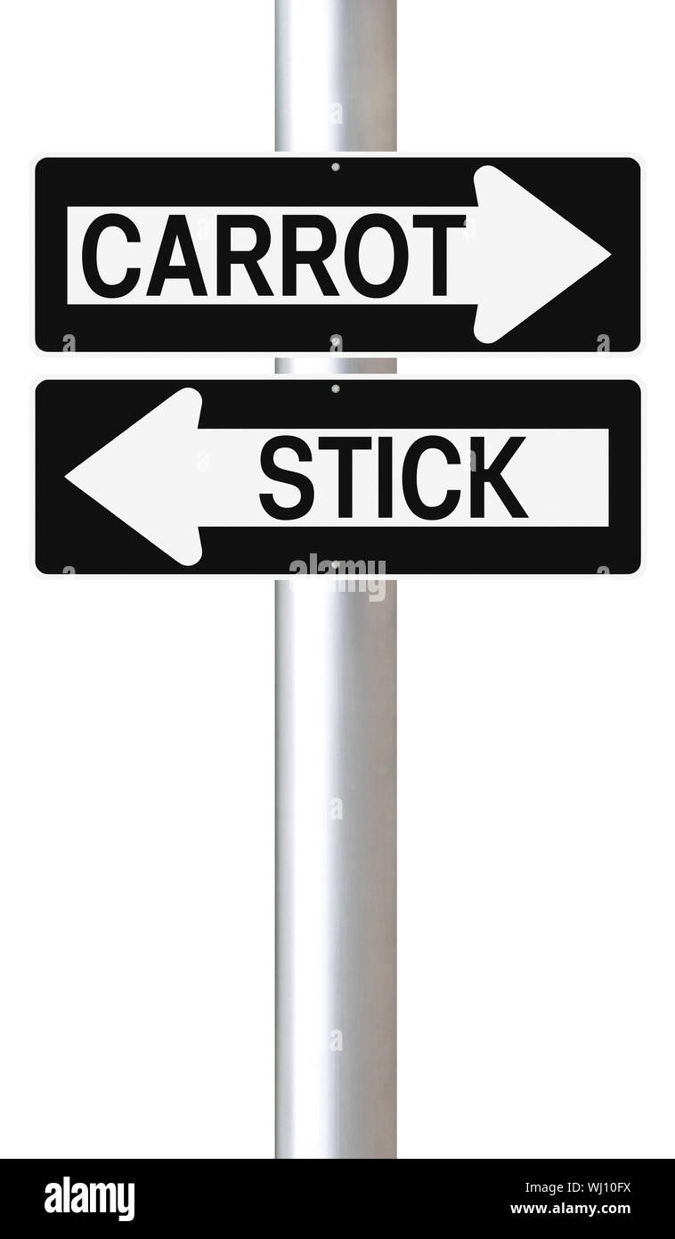 Carrot Or Stick Stock Photo Alamy Carrot Or Stick Stock Photo Alamy