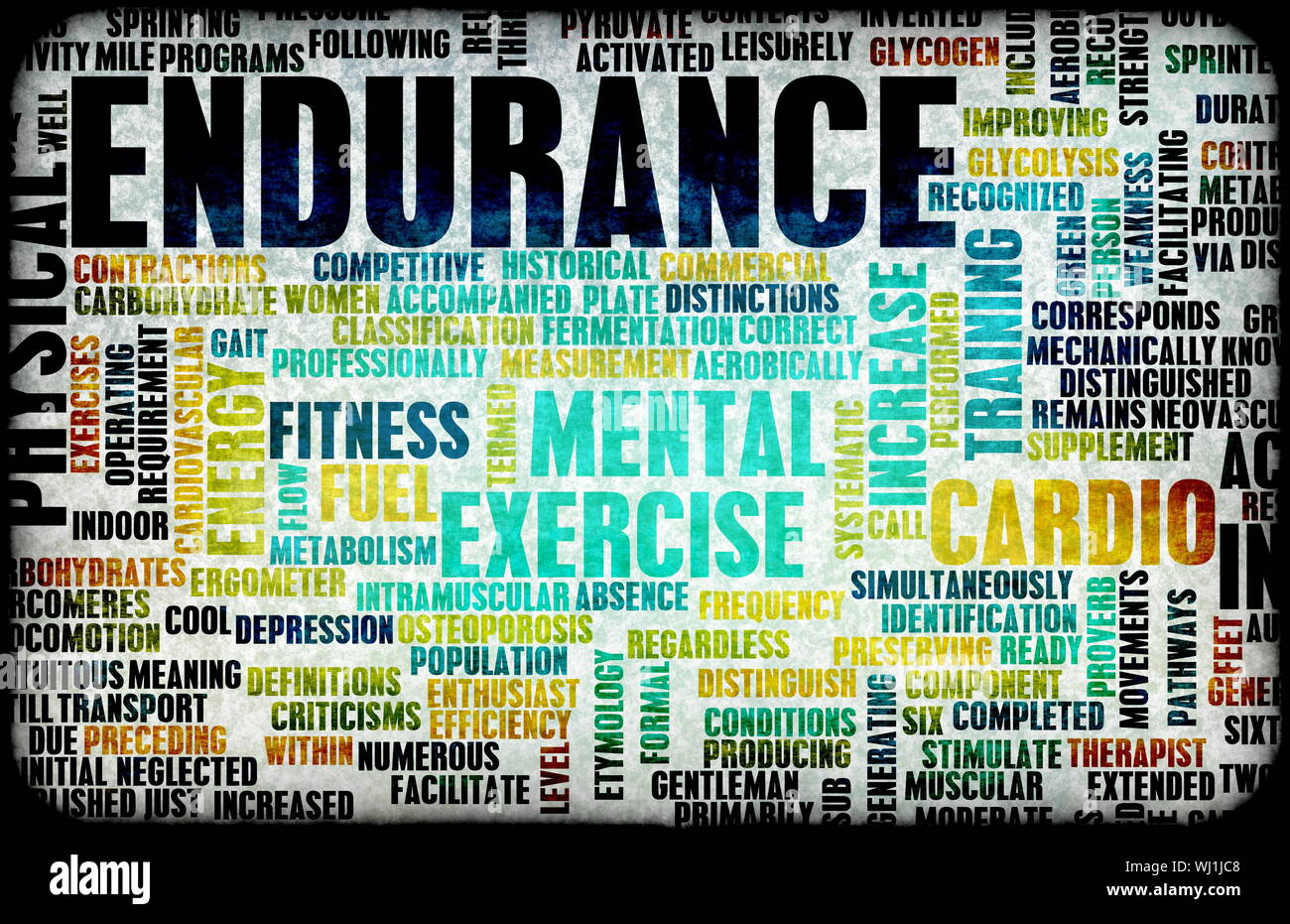 Endurance Training and Mental Strength as Concept Stock Photo Alamy