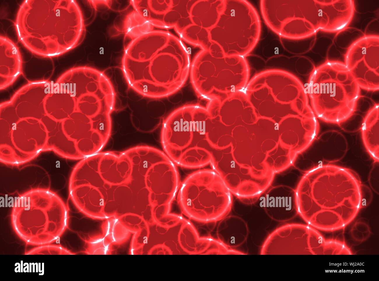 Biology Background Seamless Concept as a Art Stock Photo - Alamy
