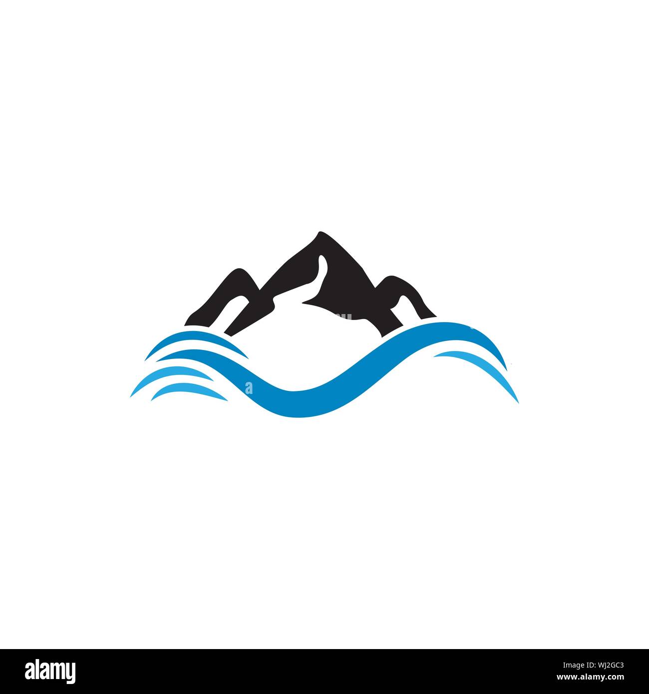 Mountain graphic design template vector isolated illustration Stock ...