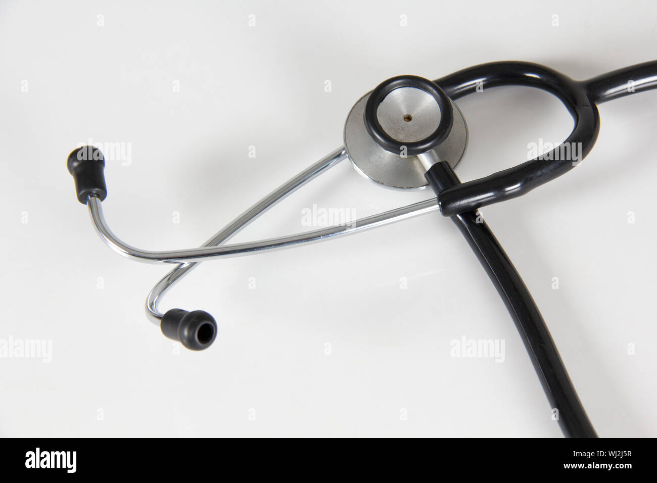 High angle view of a stethoscope Stock Photo