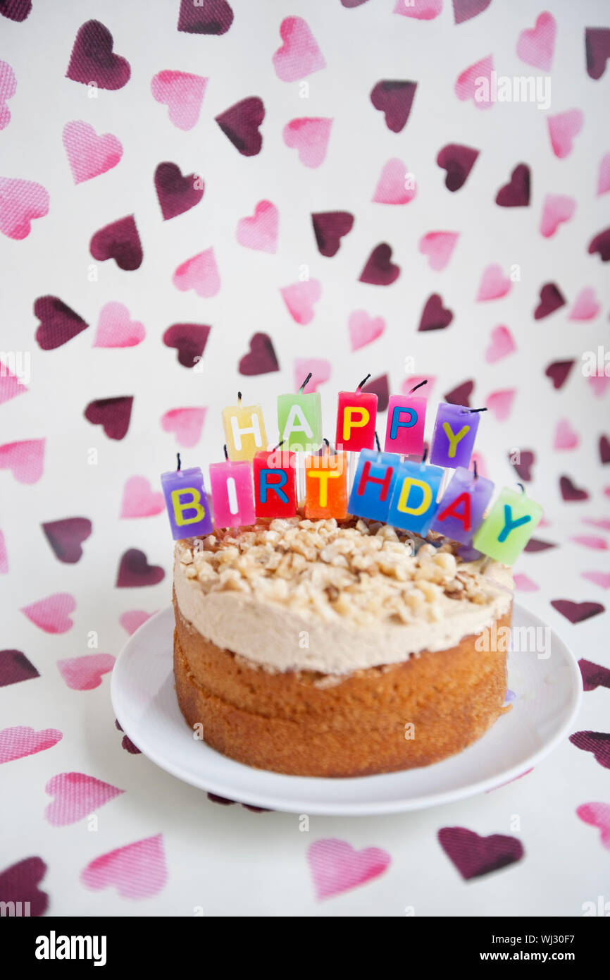 Heart Shape Birthday Cake Wallpapers