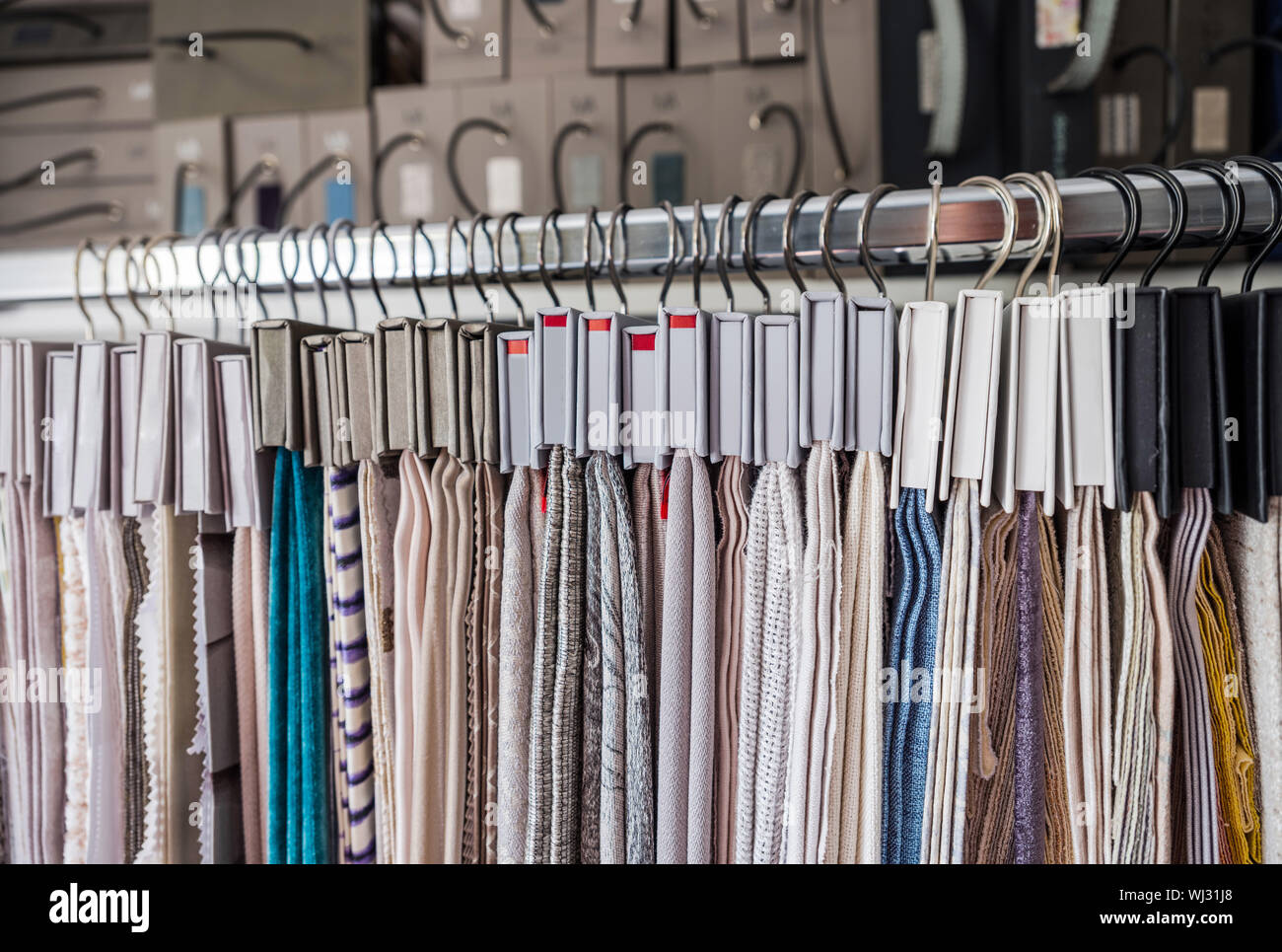 Fabric swatches samples hires stock photography and images Alamy