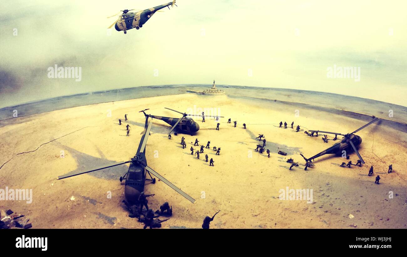 Group of helicopters hi-res stock photography and images - Alamy