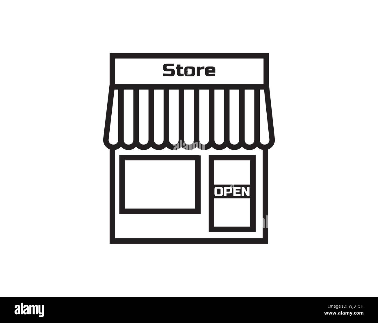 Grocery icon vector isolated on white background - Vector Stock Vector ...
