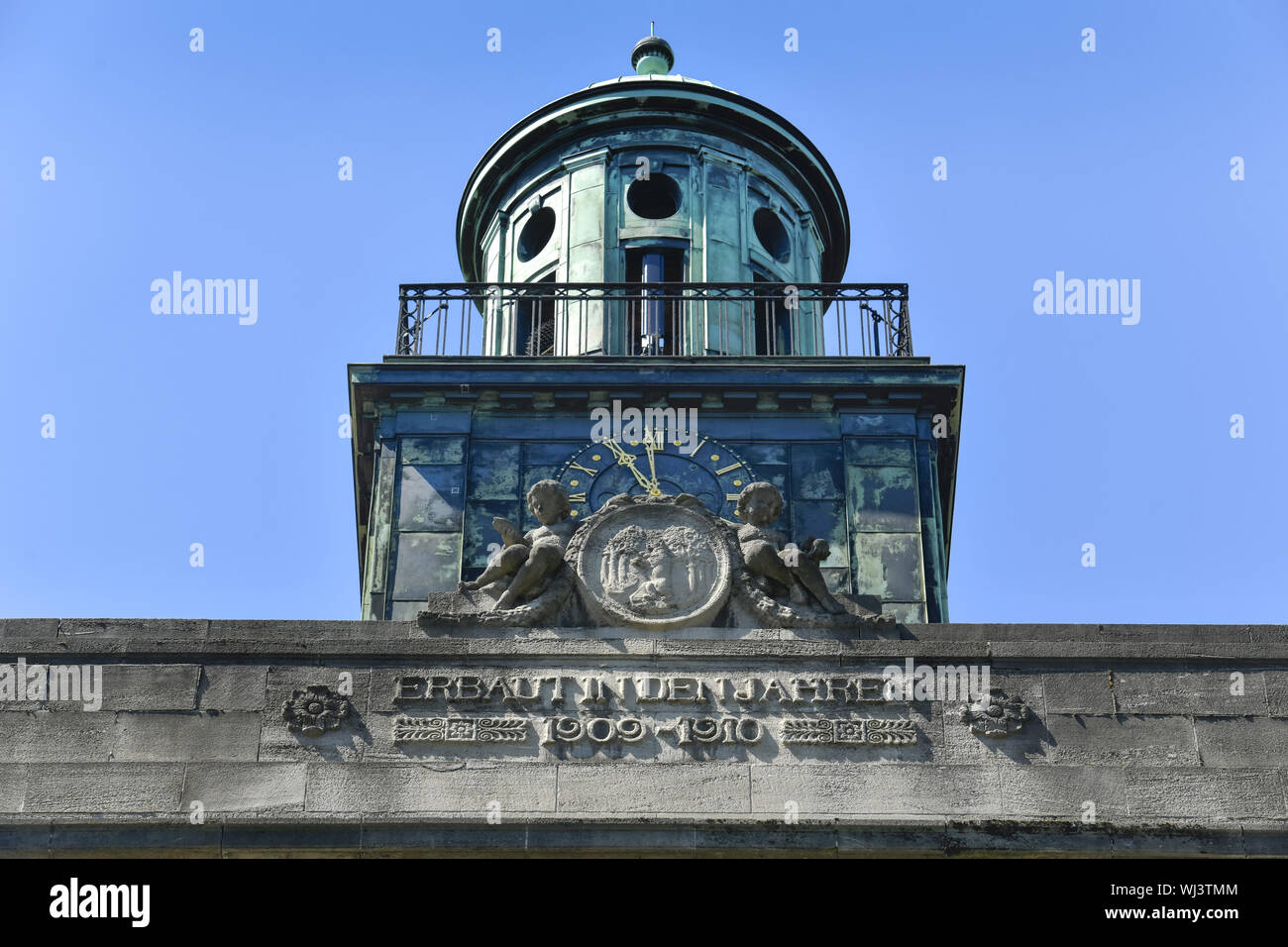Berlin, Germany, view, Outside, Outside, outside view, outside view, Treptow, Treptower, Treptow-Köpenick, architecture, district city hall, building, Stock Photo